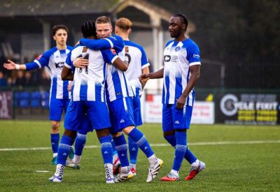 Thomas Reeves - Herne Bay player-manager Liam Friend on sharing the goalscoring burden around, a 4-0 home win against Hastings United and tough trip to Isthmian South East high-fliers AFC Whyteleafe - kentonline.co.uk - county Bay