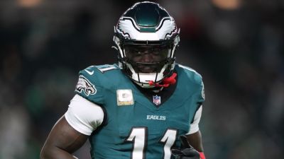 Eagles' A.J. Brown scoffs at question if he's same player he was - ESPN - espn.com