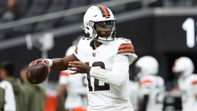 Deion Sander - Kevin Stefanski - Nick Wright - Greg Jennings - Joe Flacco - Deion Sanders shares emotional moment with son, Shedeur, before Browns rookie's first NFL start - foxnews.com - county Brown - county Cleveland - state Nevada