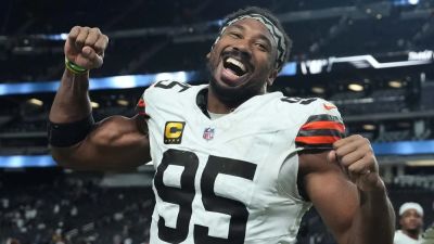Eric Gay - Bay - Myles Garrett - Browns' Myles Garrett 'chasing greatness' after incredible game vs Raiders - foxnews.com - New York - county Brown - county Cleveland