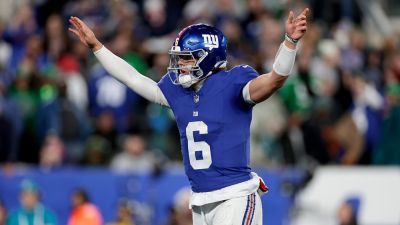Giants' Jaxson Dart to start vs. Patriots after missing 2 games with concussion