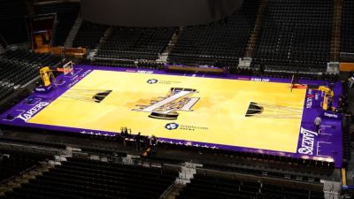 Lakers to use usual court for NBA Cup after slipping issues - ESPN