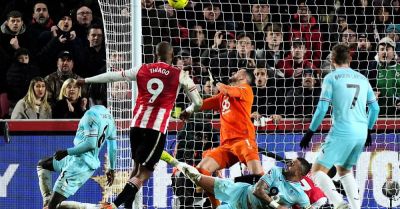 Igor Thiago brace earns Brentford win over Burnley after late drama