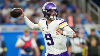 J.J. McCarthy, Vikings ride 'blue-collar' mindset to upset of Lions - ESPN