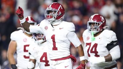 Alabama wins Iron Bowl, to face Georgia for SEC title - ESPN - espn.com - Georgia - Jordan - state Alabama - county Iron