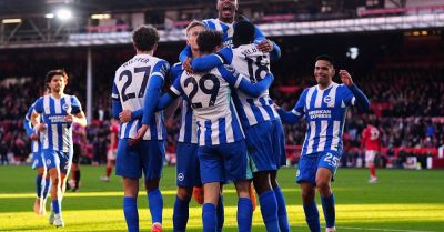 Brighton avenge February Forest thrashing with convincing victory at City Ground