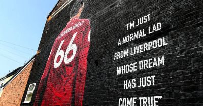 Trent Alexander-Arnold mural vandalised ahead of Anfield return with Real Madrid - breakingnews.ie - Spain - county Alexander