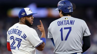 Vladimir Guerrero-Junior - Josh Naylor - Alejandro Kirk - Cal Raleigh - MLB All-October team: Stars who ruled 2025 playoffs - ESPN - espn.com - Los Angeles - county Will - county Smith