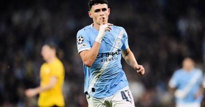 Phil Foden scores twice as Man City beat Borussia Dortmund in Champions League