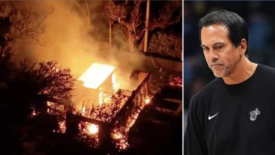 Denver Nuggets - David Zalubowski - Miami Heat - Erik Spoelstra - Heat coach Erik Spoelstra's Florida home engulfed in massive inferno - foxnews.com - county Miami - county Miami-Dade