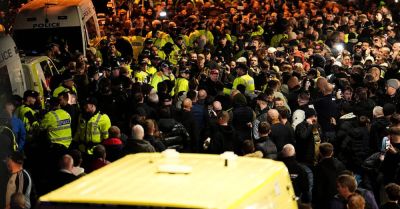 Arrests made amid protests before Aston Villa-Maccabi Tel Aviv game