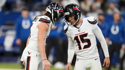 Michael Conroy - Nick Chubb - Nico Collins - NFL fans debate whether Texans kicker made crucial extra point in win over Colts - foxnews.com - state Tennessee