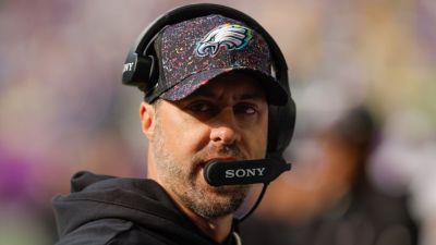 Nick Sirianni - Home of Eagles offensive coordinator vandalized after loss - ESPN - espn.com - Los Angeles - state New Jersey