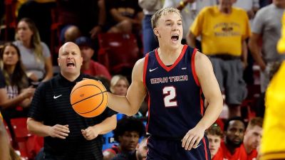 Mitchell Layton - Utah Tech basketball player suspended for punching opponent after explosive dunk - foxnews.com - state Arizona - county Allen - state Utah - state Ohio - county Santa Clara