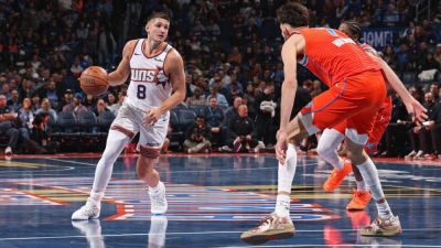 Grayson Allen - Chet Holmgren - Suns' Grayson Allen ejected after shoving Thunder's Holmgren - ESPN - espn.com