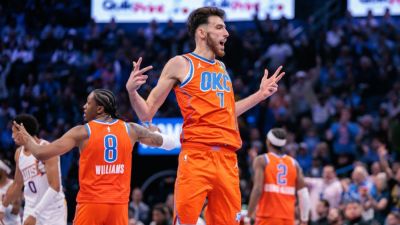 Thunder blow out Suns, match 73-win Warriors with 24-1 start - ESPN