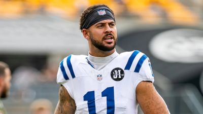 Colts receiver Michael Pittman Jr provides update on security guard he accidentally decked on sideline - foxnews.com - state Missouri