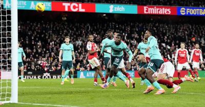 Mikel Arteta - Gabriel Jesus - Sam Johnstone - William Saliba - Williams - Arsenal need last-gasp winner against plucky Wolves to move five points clear - breakingnews.ie