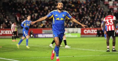 Dominic Calvert-Lewin on target again as Leeds rescue late point at Brentford