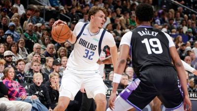 Kevin Durant - Anthony Davis - Lauri Markkanen - Kevin Love - Max Christie - Mavericks' Cooper Flagg youngest in NBA history to score 40 - ESPN - espn.com - county Dallas - county Maverick - state Utah - county Cooper