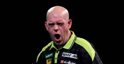 Michael van Gerwen survives scare to reach World Championship second round