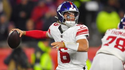 Brian Daboll - Daniel Jones - Steven Senne - Giants' Jaxson Dart takes huge hit from Patriots linebacker, sparking sideline skirmish - foxnews.com - New York - state Massachusets