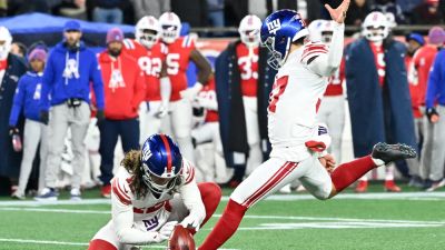 Younghoe Koo's field goal attempt goes horribly wrong as special teams woes continue for Giants - foxnews.com - New York