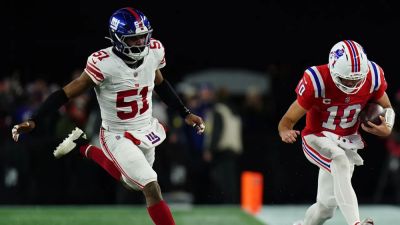 Charles Krupa - Drake Maye - Giants rookie gives explicit non-answer about reason for latest benching - foxnews.com - New York - state Massachusets - county Carter