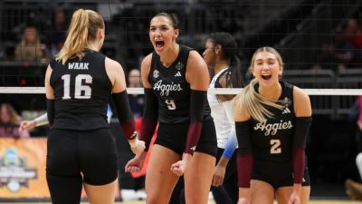 Texas A&M volleyball wins first national championship - ESPN - espn.com - state Texas - state Missouri - state Nebraska - county O'Brien