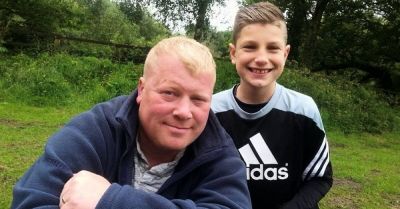 Rhys Bennett urges people not to struggle in silence after father’s suicide