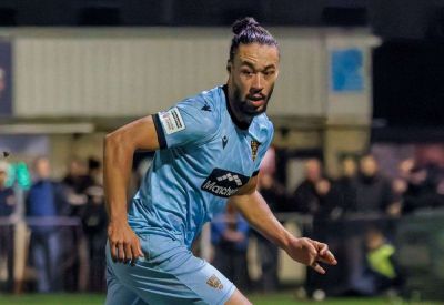Maidstone United forward Dajon Golding in competition with John Gilbert to be top goalscorer