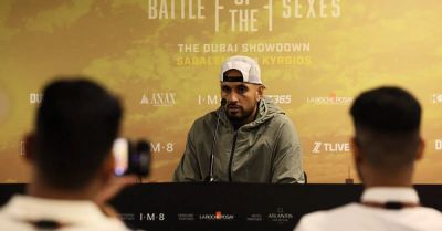 Nick Kyrgios defeats Aryna Sabalenka in straight sets in ‘Battles of the Sexes’