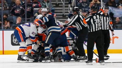 Islanders' retaliation sparks mayhem during loss to Blue Jackets - foxnews.com - Washington - New York