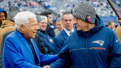 Bill Belichick, Robert Kraft among 5 finalists for Pro Football Hall of Fame