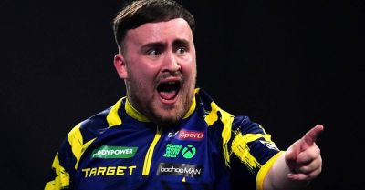 Luke Littler shrugs off boos to beat Rob Cross in last 16 at World Championship