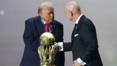 Trump awarded first-ever FIFA Peace Prize at World Cup final draw