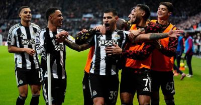 Bruno Guimaraes - Anthony Elanga - Aaron Ramsdale - Anthony Gordon - Jacob Ramsey - Tino Livramento - Joe Willock - Lyle Foster - Bruno Guimaraes and Anthony Gordon net again as Newcastle beat 10-man Burnley - breakingnews.ie