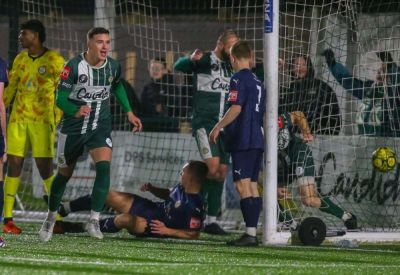 Isthmian League round-up: Player-manager Ben Greenhalgh takes over in goal as nine-man Margate beaten at South East leaders Three Bridges