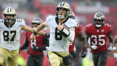 Tyler Shough's two touchdown runs lift Saints over Bucs amid tight NFC South race - foxnews.com - county Eagle - Los Angeles - county Bay