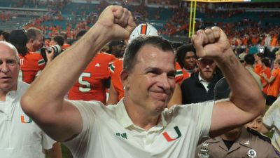 Nick Saban - Mario Cristobal - Miami's Mario Cristobal relieved by CFP berth, but knows process isn't perfect - ESPN - espn.com - county Miami - Ireland - state Texas - state Alabama
