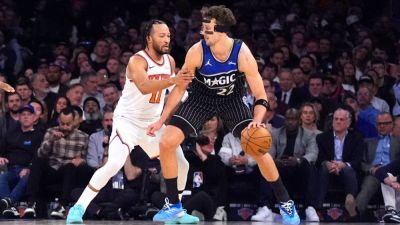 Franz Wagner avoids major injury; has high ankle sprain - ESPN