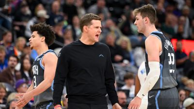 Jazz coach Will Hardy drops F-bombs on players in viral timeout video during blowout loss