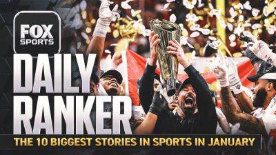 What were the 10 biggest storylines in sports in January? - foxnews.com - Japan - New York - county Lynn