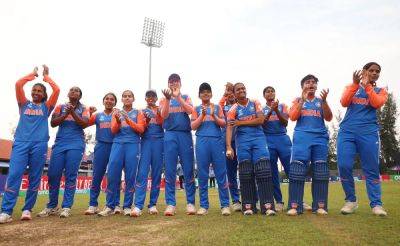 India Eye Second Straight Women's U19 T20 World Cup Title, Face South Africa In Final