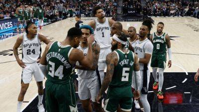 Giannis Antetokounmpo has words with Chris Paul, sounds off on foul - ESPN