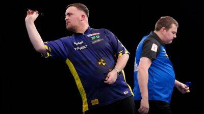 Michael Van-Gerwen - Jonny Clayton - James Wade - Nathan Aspinall - Luke Littler and Michael van Gerwen cruise through at World Masters - rte.ie - Germany - Belgium - county Anderson - county Clayton