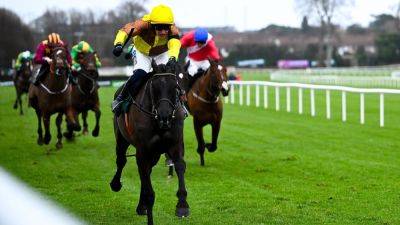 Willie Mullins - Paul Townend - Mark Walsh - Dublin Racing Festival: Galopin Des Champs secures place in pantheon of chasing greats with Irish Gold Cup hat-trick - rte.ie - Ireland - county Power