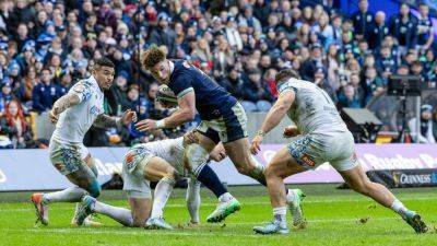 Gregor Townsend - Rory Darge - Huw Jones - Finn Russell - Michele Lamaro - Tommaso Allan - Huw Jones' hat-trick sees Scotland home against Italy - rte.ie - Italy - Scotland - county Jones