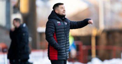 Callum Davidson - Rhys Maccabe - Hamilton Accies - Adam Devine - Airdrie boss Rhys McCabe happy to get breaks for a change amid 'kung fu kick' going unpunished in win over Queen's Park - dailyrecord.co.uk - county Scott