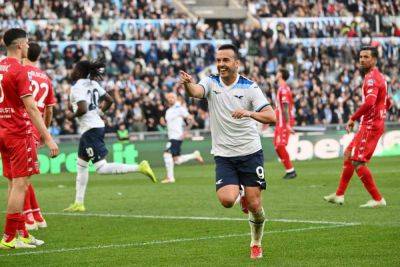 Lazio rout Monza to return to Serie A top four